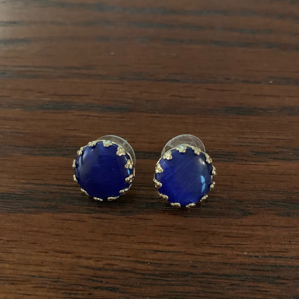 Royal blue earrings